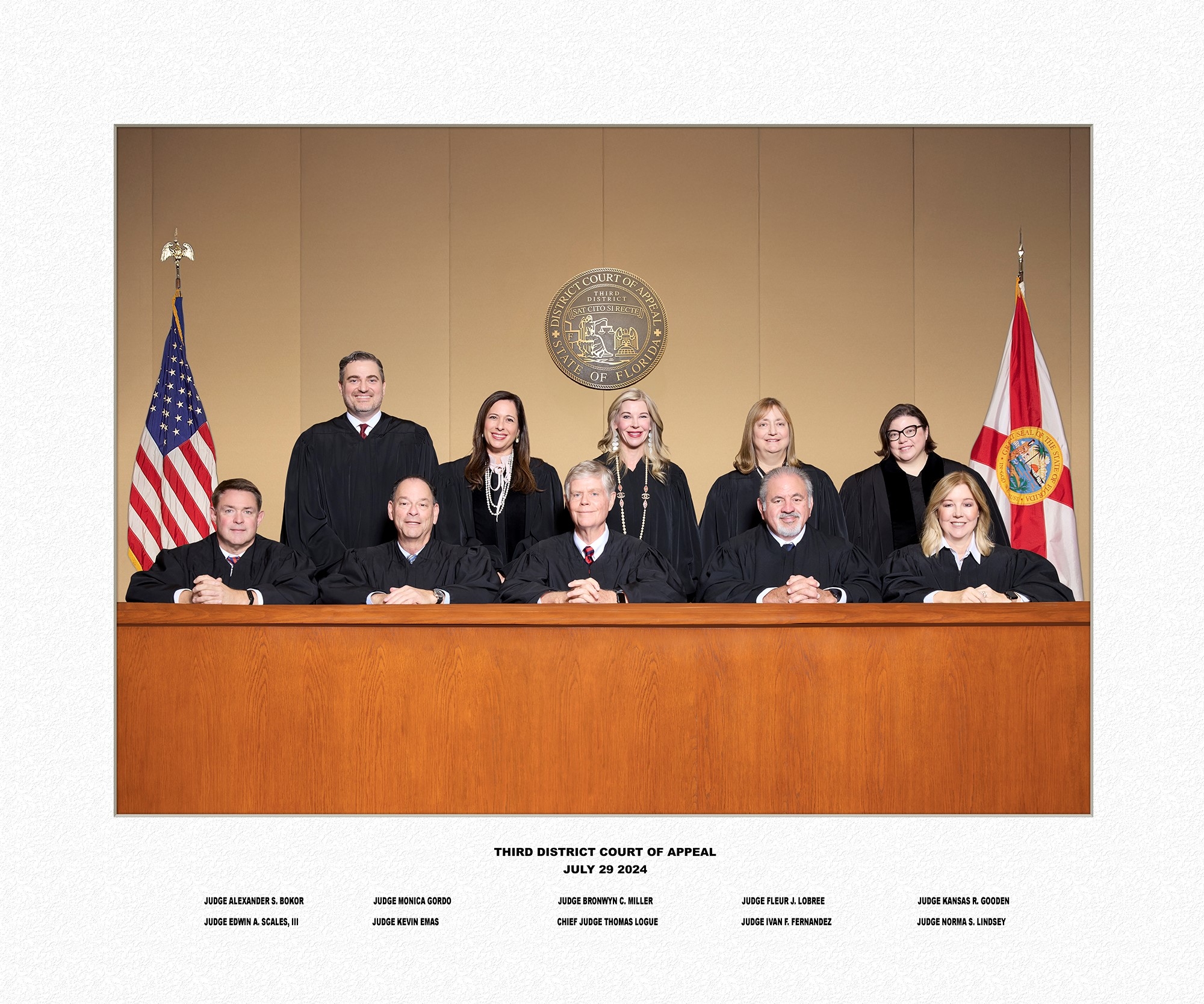 Judges Third District Court of Appeal